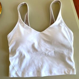 Authentic Lululemon White Align Tank size 2 New